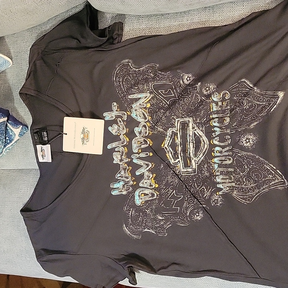 Harley-Davidson black t-shirt, size xl.